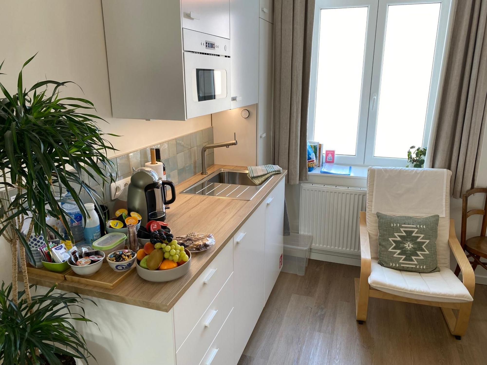 Logies-M Comfort Studios Inc Bikes B&B Oostende Exterior foto